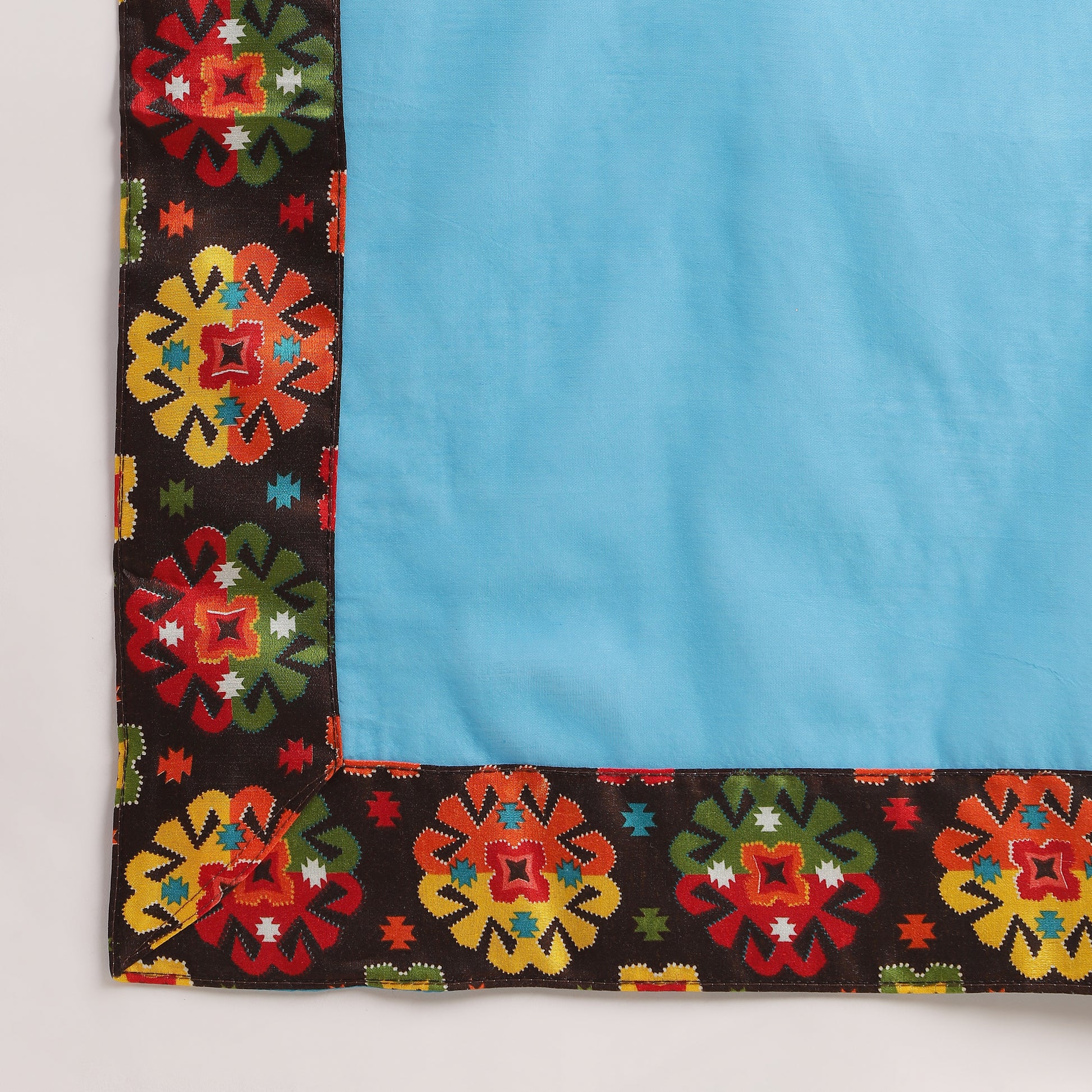 Chanderi Cotton Lace Border Saree