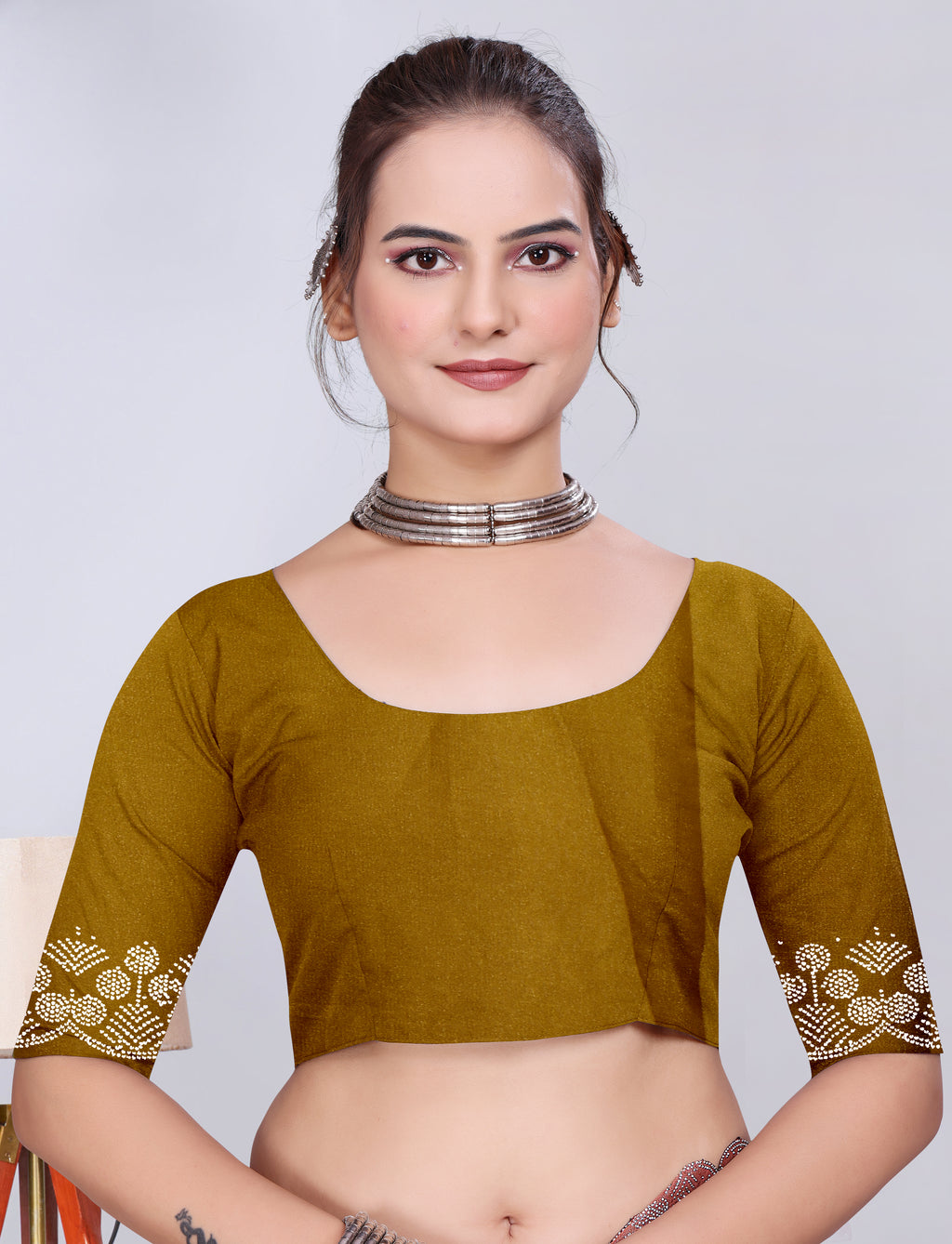 New Peding heavy georgette saree with boutiful work with blouse