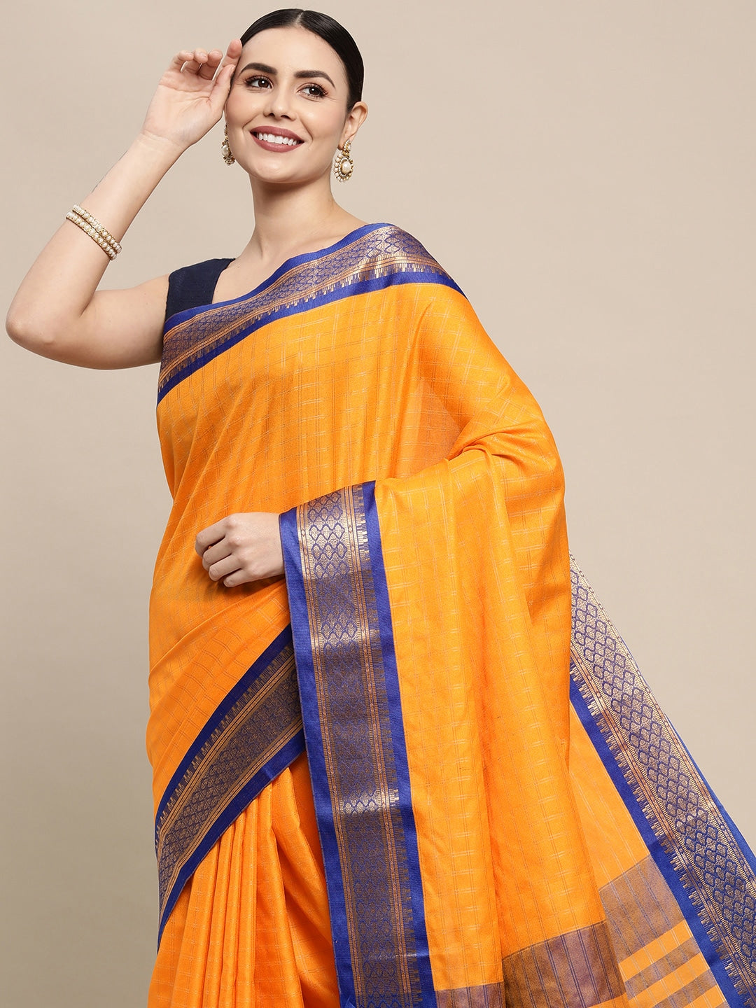 Cotton Saree with Blouse Piece